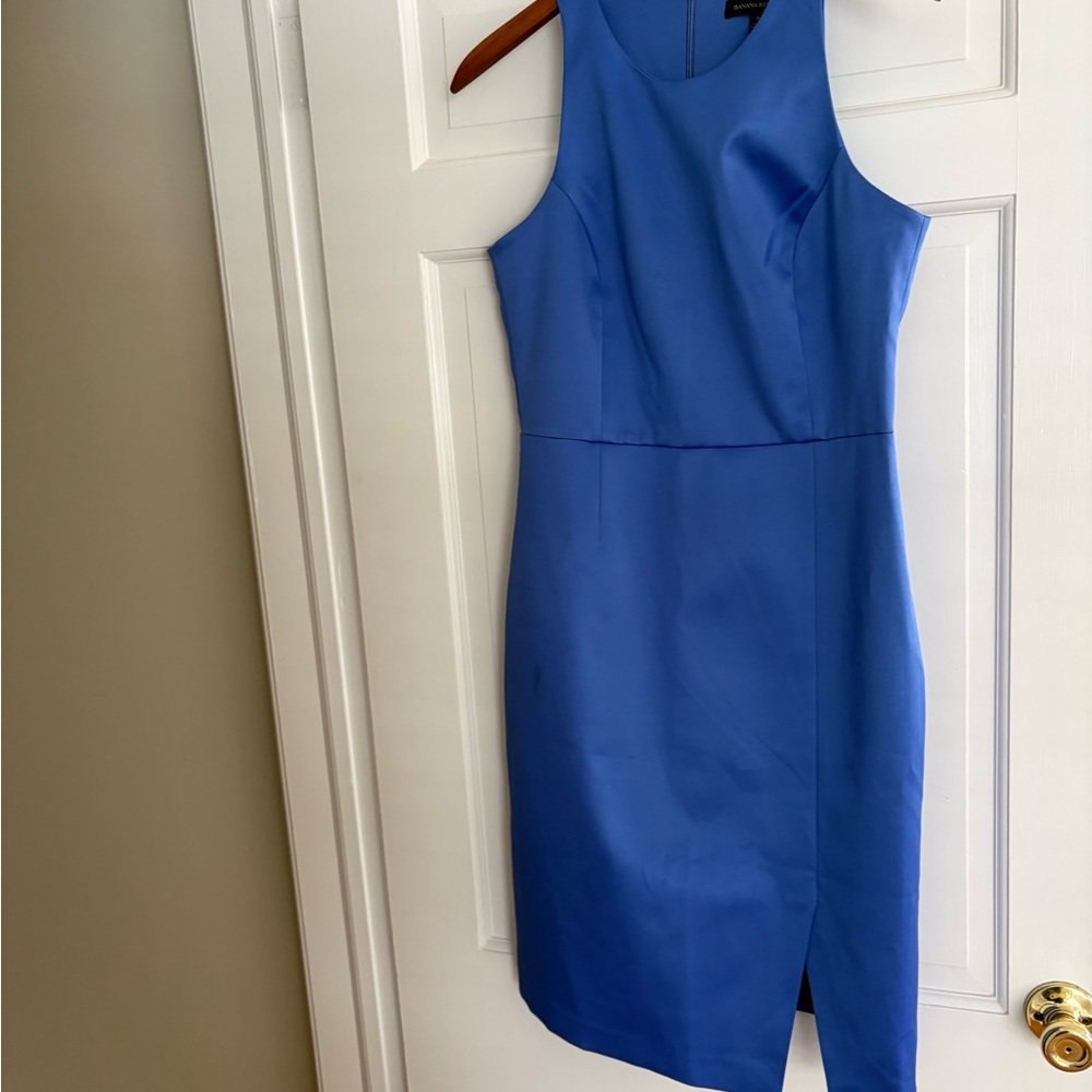 Banana Republic Backless Blue Dress